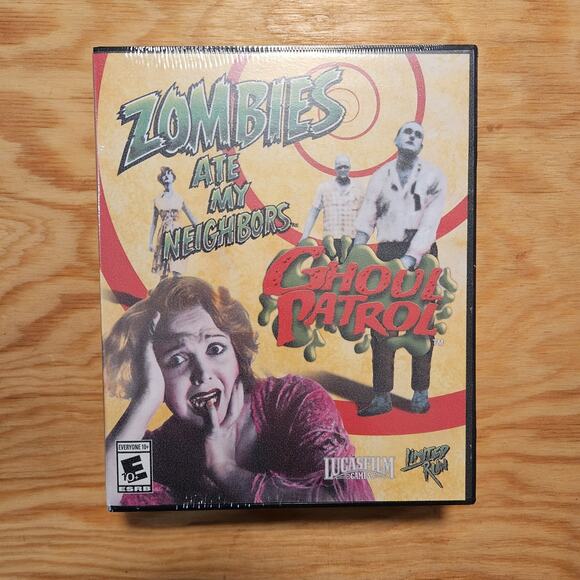Zombies Ate My Neighbors Ghoul Patrol PAX Exclusive PS4 Clamshell NEW SEALED